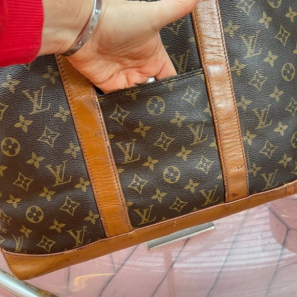 Auc Vintage Louis Vuitton 872TH XL Monogram Sac Weekend GM Tote Bag - Picture 9 of 17